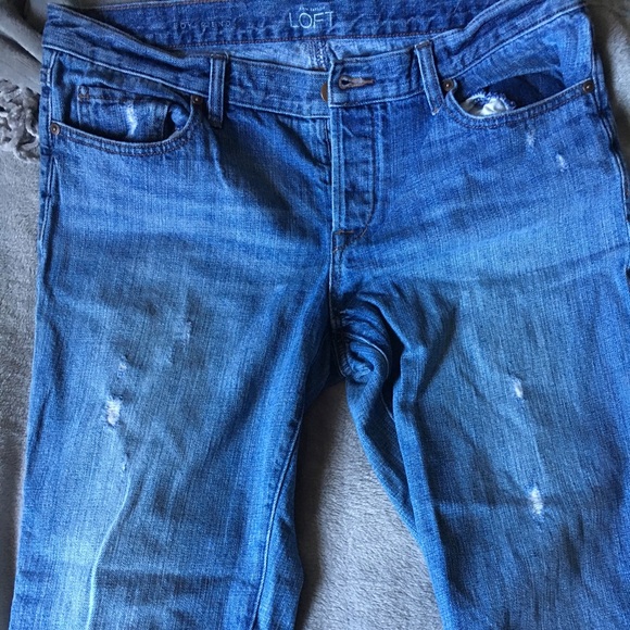 LOFT Denim - LOFT Boyfriend Jeans